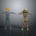Sci-Fi Armor Alien Armor Sci-Fi Armor High-Tech Armor Futuristic Armor Alien Warrior Armor 3d model