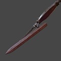 Age Antique bayonet 3d model