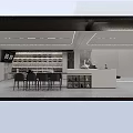 Modern Spacious Minimalist White Dance Studio With Mirrors And Barres Interior Design