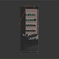 coin-operated vending machine vending machine vending machine vending machine kiosk 3d model