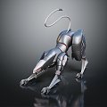 Modern Robot Machine Wolf Mechanical Wolf Mech Wolf 3d model