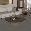 Middle Ancient Style Coffee Table 3d model
