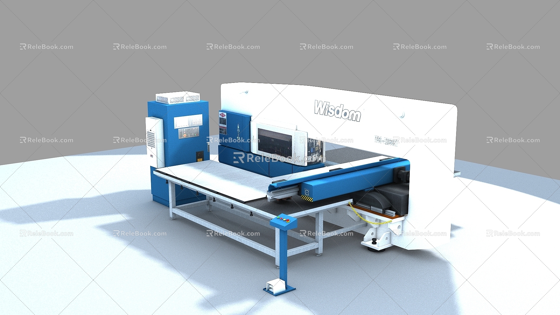 Milling Machine CNC Milling Machine CNC Plano Milling Machine Industrial Machine Tool 3d model