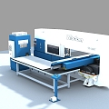 Milling Machine CNC Milling Machine CNC Plano Milling Machine Industrial Machine Tool 3d model