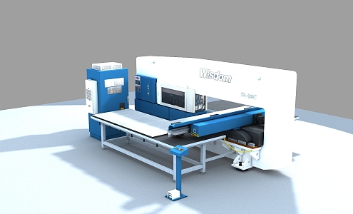 Milling Machine CNC Milling Machine CNC Plano Milling Machine Industrial Machine Tool 3d model