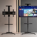 Video conference TV Mobile TV TV Stand TV Floor TV 3d model