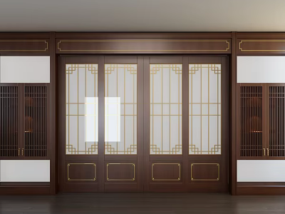 New Chinese Wine Cabinet 3d model
