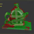 Kettle Military Kettle Bucket Pot Container Realistic 3d model