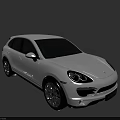White SUV Car With Sleek Exterior Design Modern Front Fascia And Stylish Wheels