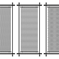 Metal screen wire mesh stainless steel iron 3d model