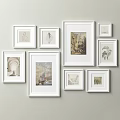Decorative Photo Frame Combination 3d model