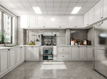 Modern Kitchen 3d model