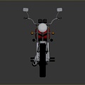 Motorcycle Two-wheeled Motorcycle Cross-country Motorcycle Road Race Motorcycle Motor Vehicle Transport 3d model