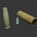 Weapon Bullet Components With Brass Casing Copper Head And Metal Shell
