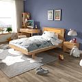 Modern Children's Bed 3d model