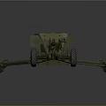 Old Historical Artillery Gun As Vintage Military Weapon With Metal Wheels And Long Barrel