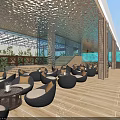 SPA Sauna Outdoor Terrace with Cozy Seating Greenery and Relaxing Luxury Atmosphere