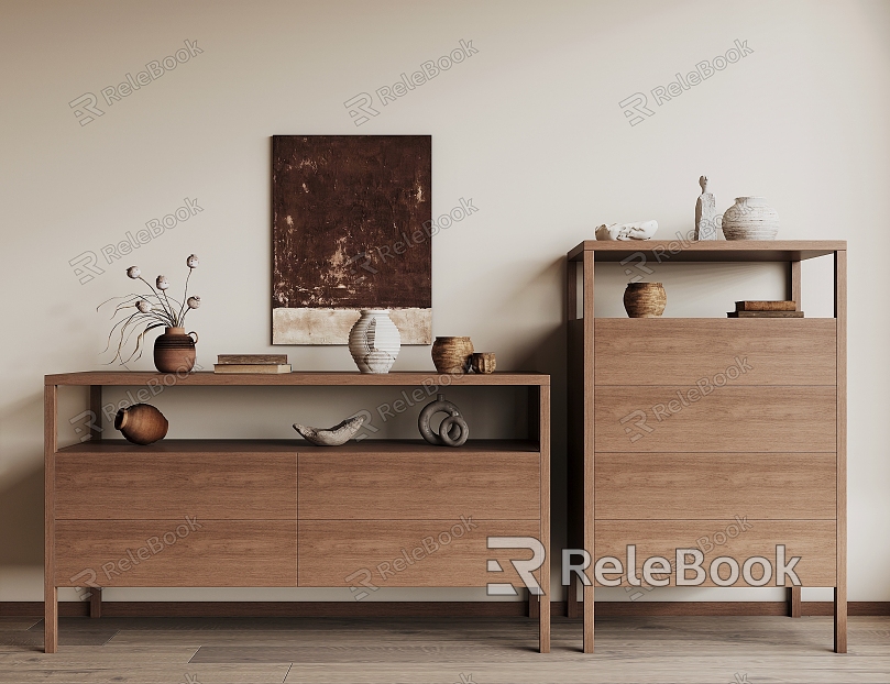 Quiet sideboard model