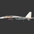 Military Fighter Jet Weapon With Camouflage Paint And Detailed Model Design