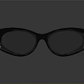 Modern Black Frame Eyeglasses With Stylish Design And Comfortable Temple Arms