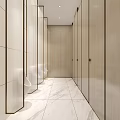 Modern Spacious Public Service Hall With Vertical Green Wall And Large Glass Skylight Interior Design