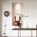 Modern study 3d model