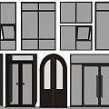 Various Stylish Swing Doors With Wooden Frames Glass Panels And Modern Traditional Designs