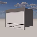 Sharp Stainless Steel Microwave Oven With Digital Display And Control Panel