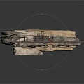 Rustic Wooden Platform Hut On Multi Layered Natural Rock Structure