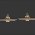 Pair of Vintage Wooden Wheels With Intricate Carved Spokes And Rustic Wood Texture