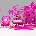 Meichen Design Barbie Hawaii Beach Mall Meichen DP Point Design 3d model