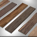 Natural Wood Planks With Various Colors And Textures For Home Interior Design
