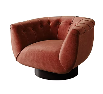 Modern Single Sofa 3d model
