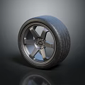 High Quality Car Tire with Alloy Wheel Rim as Essential Automotive Parts