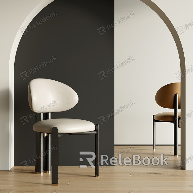 Leather Dining Chair model