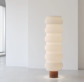 Quiet Wind Lantern Floor Lamp 3d model