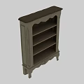 Vintage Wooden Chest of Drawers With Carved Details and Decorative Legs Design