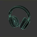 Black Over Ear Gaming Headset With Ergonomic Soft Ear Cups And Brand Logo For Computer