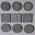Manhole Covers With Various Shapes Intricate Patterns And Design Varieties