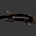 Cybernetic German Shepherd Dog With Mechanical Armor And Robotic Legs