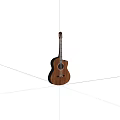 High Quality Wooden Acoustic Guitar Musical Instrument With Natural Wood Design