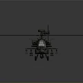 Aerospace Mission Support Helicopter Assisting Space Exploration and Equipment Transport