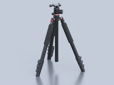 Professional Stable Tripod Commercial Equipment For Photography And Video Shoots 3d model