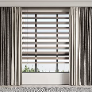 Modern venetian blinds 3d model