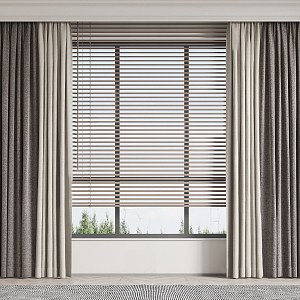 Modern venetian blinds 3d model