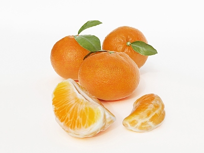 fruit orange 3d model