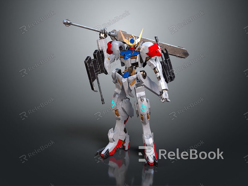 Mech Warrior Mech Soldier Machine Battlearm Mechanical Battlearm Machine Fighter Robot model