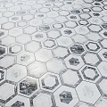 Hexagonal Tile Hexagonal Floor Tile 3d model