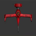 Modern Fighter Science Fiction Fighter Science Fiction Fighter Space Fighter 3d model