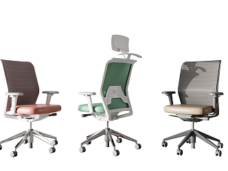 Modern office chair 3d model